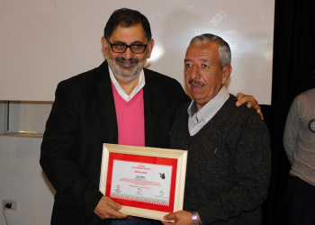 Homenaje a de los dirigentes deportivos en su día