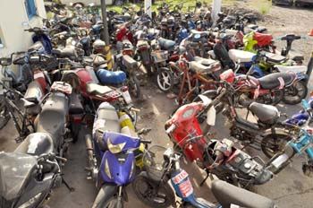 MOTOS SECUESTRADAS EN DISTINTOS HECHOS