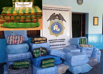 CHAÑARCITO:  SECUESTRO 80 KILOGRAMOS DE HOJA DE COCA