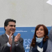 Desde Chaco, Cristina apuntala a "Coqui" y elogia a Máximo, por cadena nacional