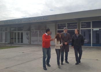 Visita radical al Centro de monitoreo 911: "43 cámaras son insuficientes"