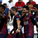 Con dos goles de Messi el Barcelona consiguió un histórico 8-0 sobre Córdoba