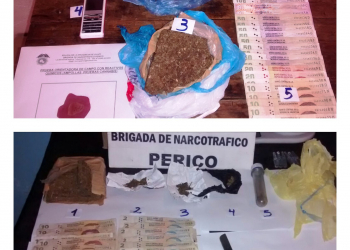 Cerraron dos bocas de expendio de droga en Monterrico