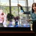 Samsung presento su panel OLED transparente