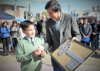 Por octava vez se entregó la llave de la mini ciudad “Santa Anita” en Alto Comedero