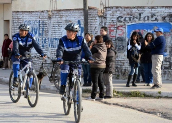 La Bicipolicía empieza a rendir frutos