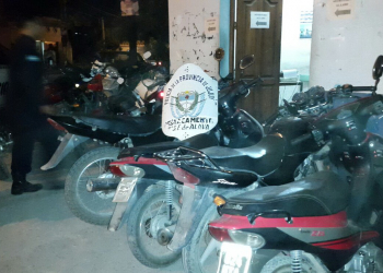 NUEVE MOTOCICLETAS SECUESTRADAS