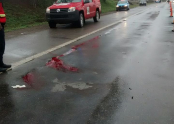 Accidente fatal en ruta 66 a la altura de la Federación Gaucha