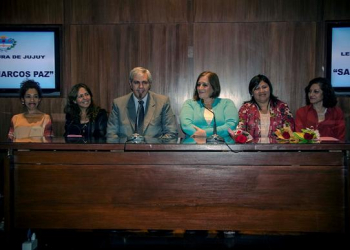 Haquim destacó la sensibilidad de la mujer en la faz política