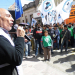 A pesar del asueto en Jujuy también hubo un importante mensaje con la movilización