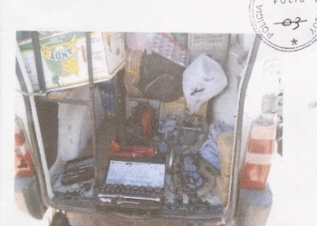 ARRESTADO DESPUÉS DE DESVALIJAR UNA CASA EN HUMAHUACA