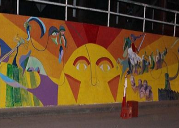Murales Bicentenario de la Independecia