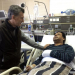 Macri visitó al policia baleado durante un operativo