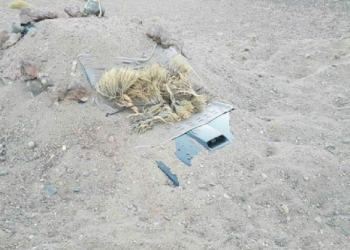 EN LA PUNA SALTEÑA ENCONTRARON UNA CAMIONETA ROBADA ENTERRADA EN UN ARENAL