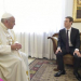 Mark Zuckerberg el creador de Facebook visito al Papa