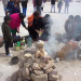 Ofrenda a la Pachamama en las Salinas Grandes