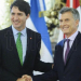 Macri: "la Argentina quiere enriquecer el intercambio comercial con Canadá"