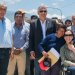 La vicepresidenta Michetti recorrió las zonas afectadas por el alud