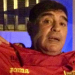 Maradona estuvo en Corrientes y alentó a Boca