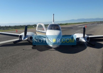 Una aeronave sufrió un accidente en el aeropuerto Horacio Guzmán