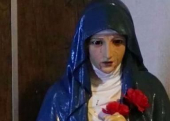 Entre Ríos: La Virgen de Dolores que "llora sangre"