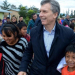 Mauricio Macri llegó al barrio las 150 Hectareas de Alto Comedero esta tarde