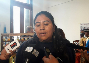 Natalia Sarapura: "El mes de octubre es un mes de emotividad y de reflexión de la  causa indígena"