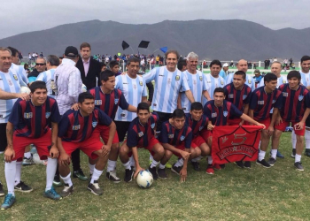 Salta: Los Campeones del Mundo de México ‘86 se enfrentaron con las Glorias del Fútbol Salteño