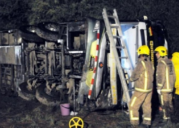 Santiago del Estero: volcó micro en la ruta, cinco muertos