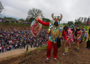 Simulacro del Carnaval de Uquía en la Ciudad Cultural