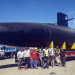 Una réplica del ARA San Juan, lista para ser emplazada como monumento a los 44