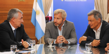Morales se reunió con Frigerio y Cabrera para repasar la obra pública en Jujuy