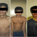 Tres detenidos por causar disturbios en la vía pública