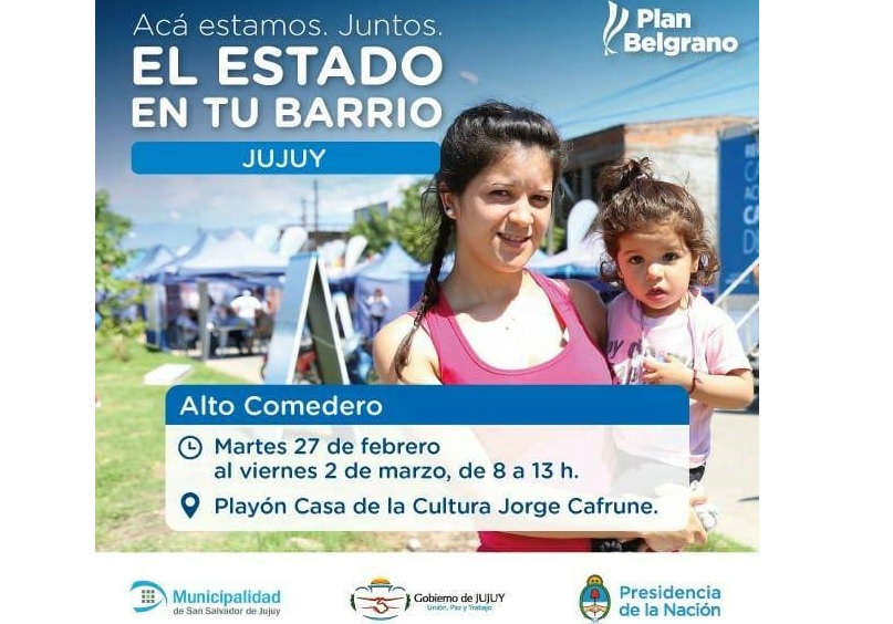 Esta semana en el playón del Centro Cultural Jorge Cafrune, de Alto Comedero