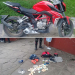 Demorados con sustancias ilícitas, dinero y motocicleta