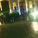 Bajo la lluvia, desalojaron a los chicos que protestaban en el ingreso a Casa de Gobierno