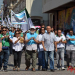 Los estatales se hicieron presentes en la marcha del 5M