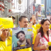 Activistas venezolanos protestan ante la Cumbre de las Américas