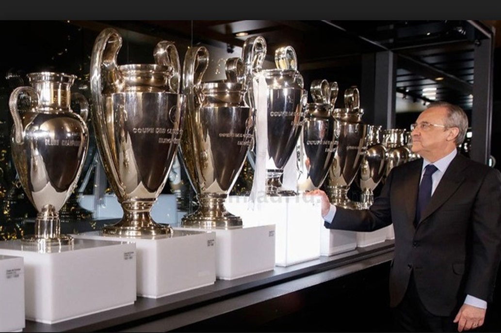 De tanto ganar, Real Madrid se quedó sin espacio para exhibir sus copas y busca un nuevo lugar