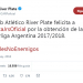 Boca campeón de la Superliga. El saludo de River a Boca en las redes sociales: #Rivalesnoenemigos