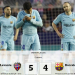 Barcelona sintió la ausencia de Messi y perdió el invicto en la liga de España