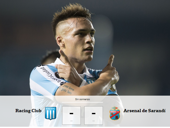 Racing-Arsenal, por la Superliga: horario, TV y formaciones