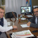Lisandro Aguiar recibió al delegado regional de la CNRT