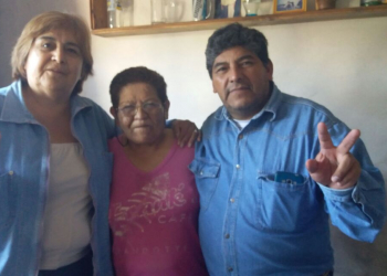 Raúl Vargas, de la Lista Naranja Unidad de los Trabajadores, expuso las propuestas a la vez que denunció graves irregularidades