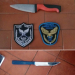 Detenido y secuestro de arma blanca