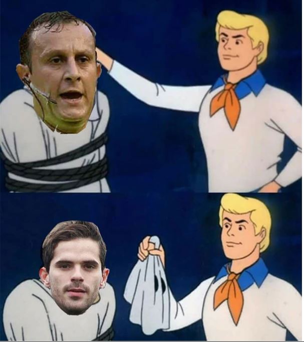 Estallaron los memes por la lesión de Darío Herrera, el árbitro de Boca-Alvarado por la Copa Argentina