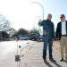 Reordenamiento del tránsito en Plaza de los Inmigrantes