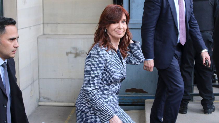Los entretelones de la visita de CFK a Comodoro Py por la "ruta del dinero K"