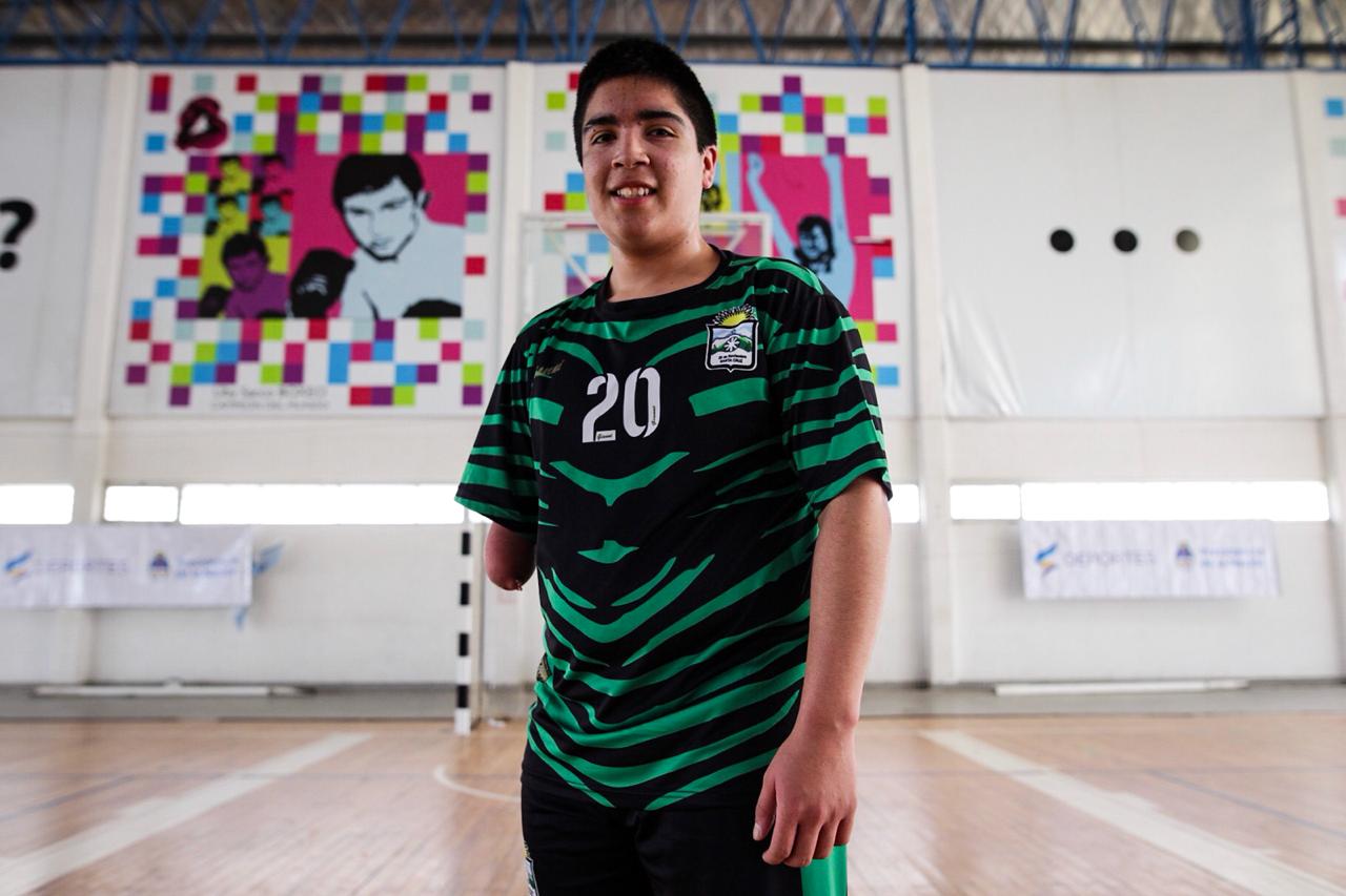 Bruno Troncoso, una historia de inclusión en los Juegos Nacionales Evita