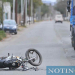 Fatal accidente entre una moto y un camión